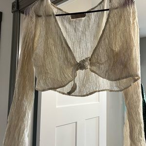 Savanah Morrow Amarillo crop top